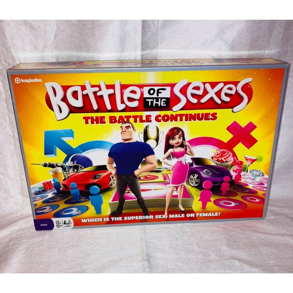 Battle of the Sexes The Battle Continues ADULT Board Game